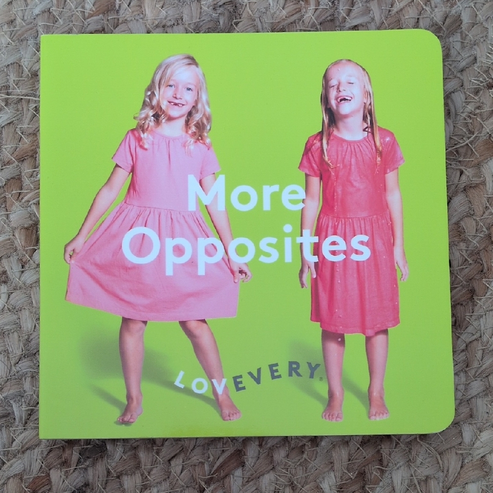 Lovevery 'More Opposites' Children's Book